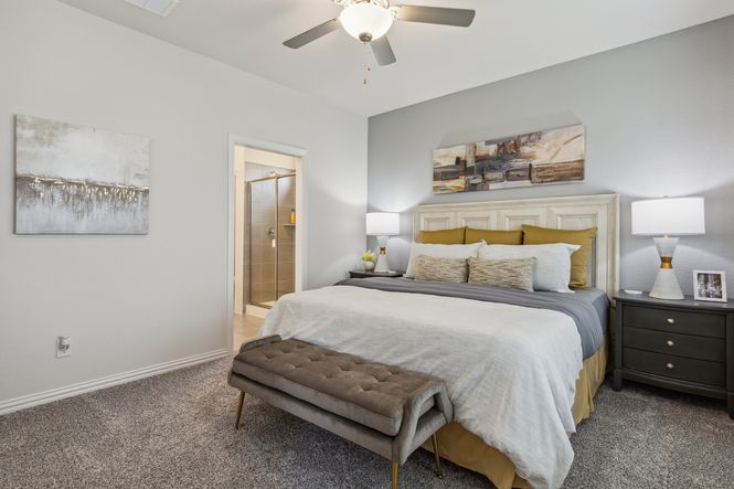 The Olympic model home at Lakehaven by Meritage Homes.