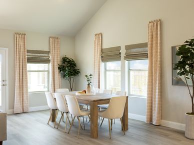 Enjoy dinners around the dining table