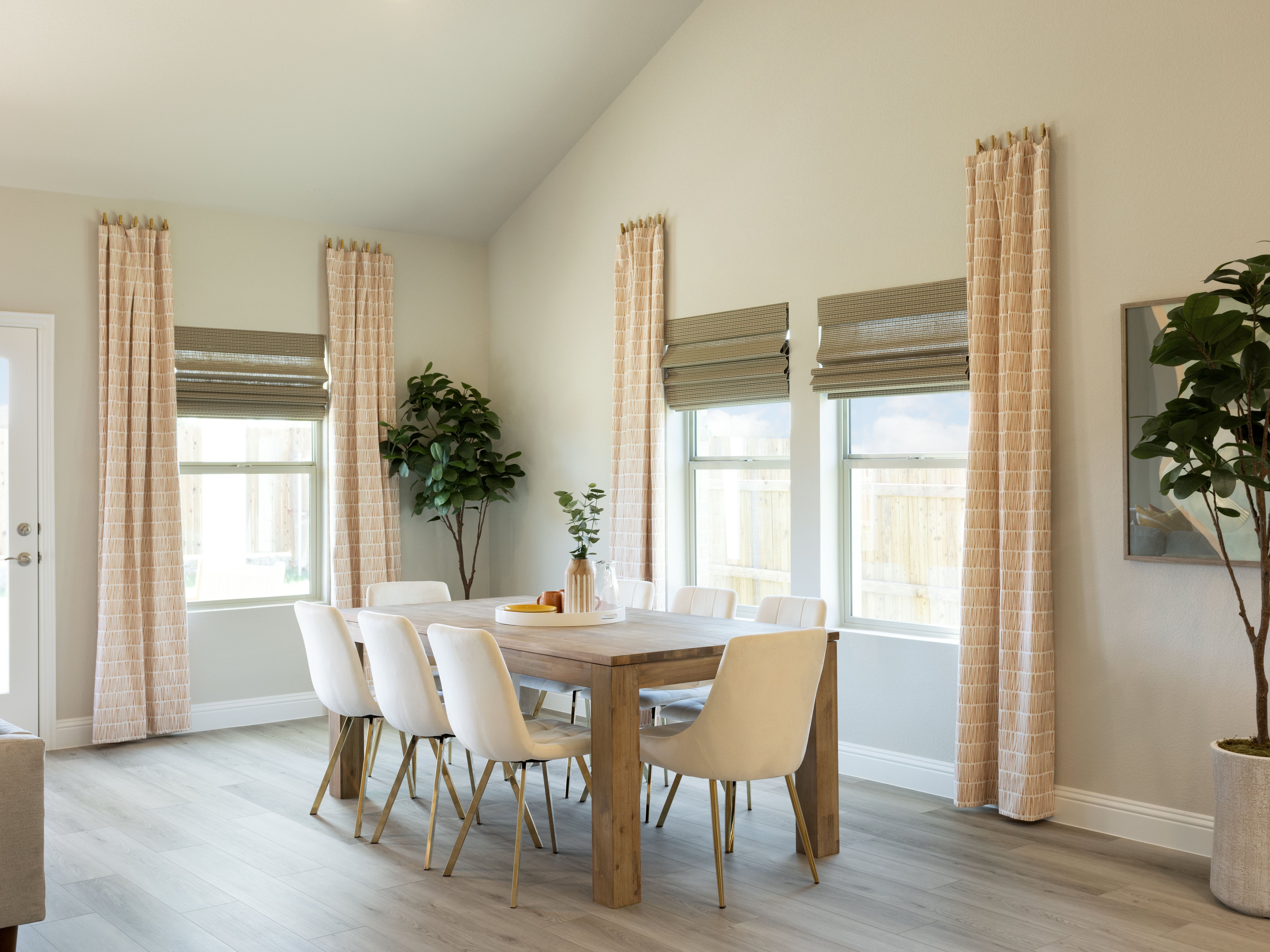 Enjoy dinners around the dining table