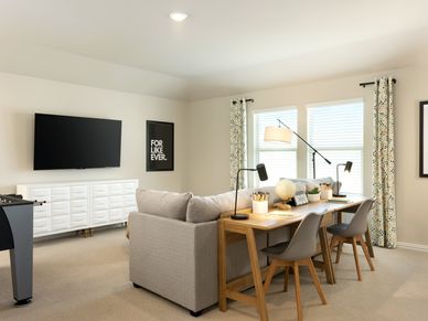 Enjoy entertaining in the upstairs game room