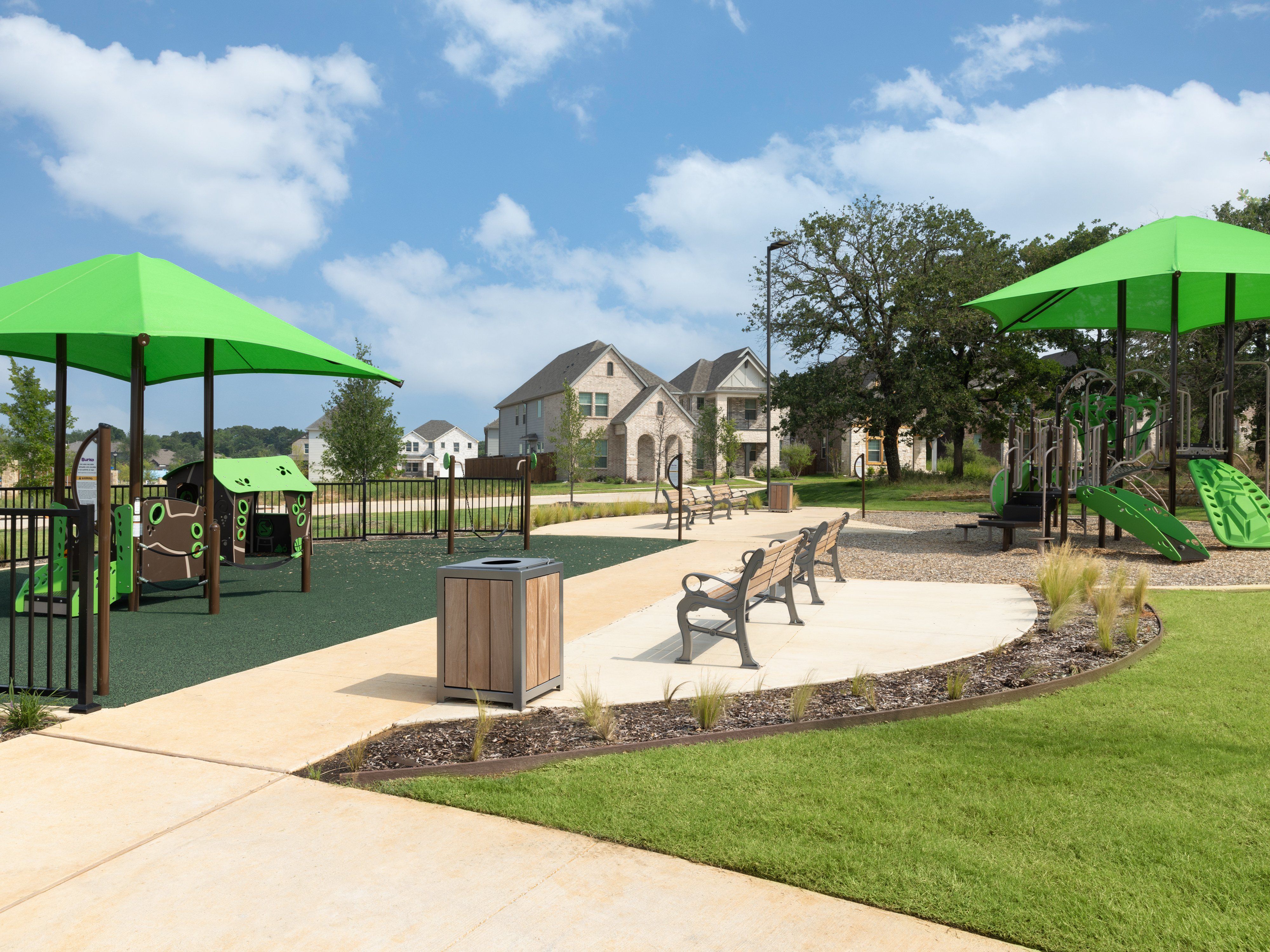 Ashford Park - Texana Series por Meritage Homes en Dallas Texas