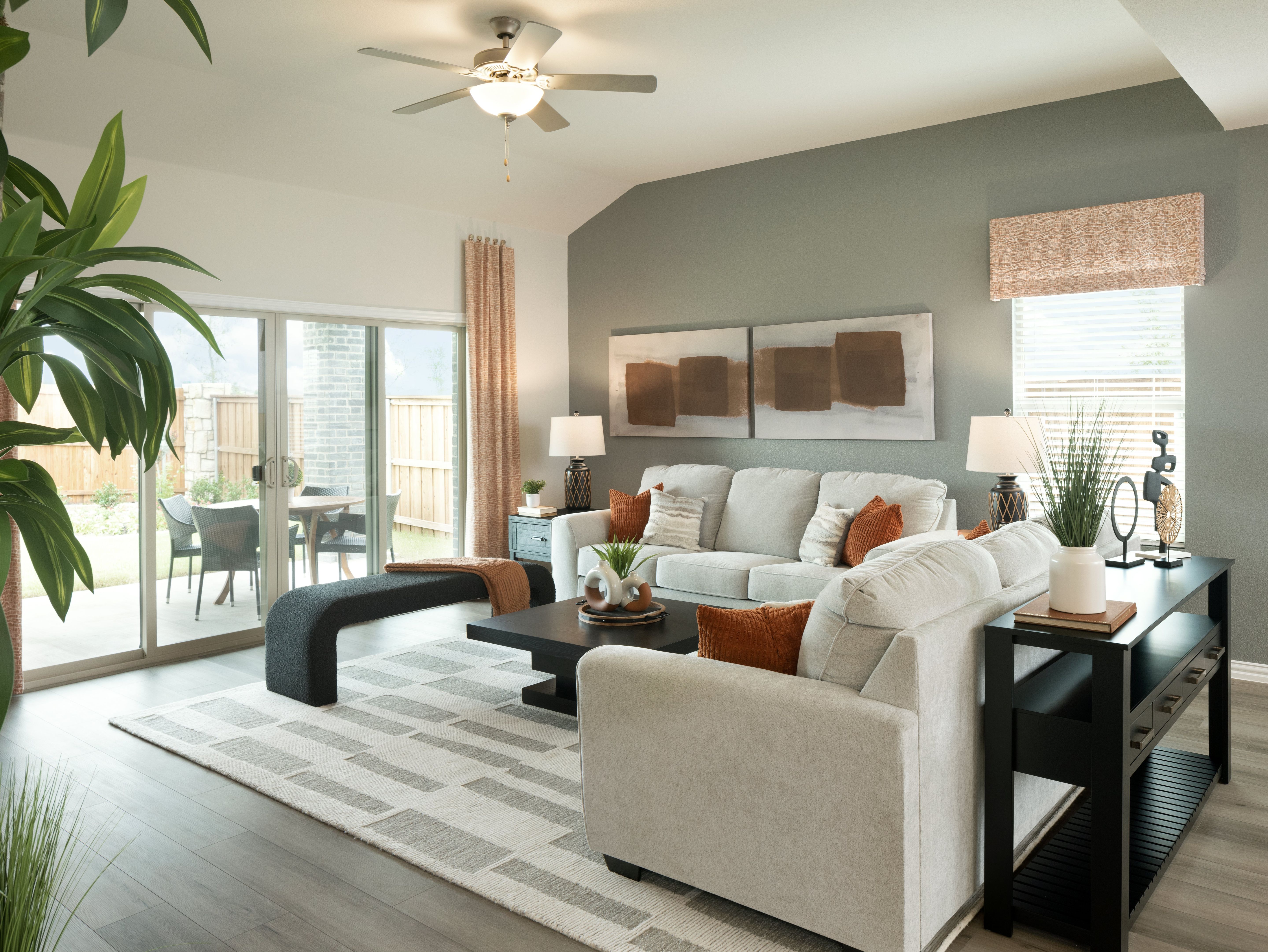 Enjoy the cozy living room after a long day