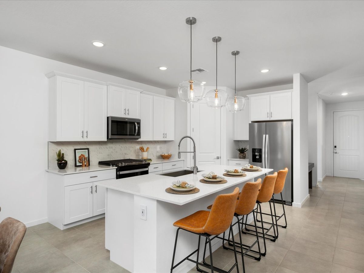 The Jubilee floorplan modeled at Silva Farms