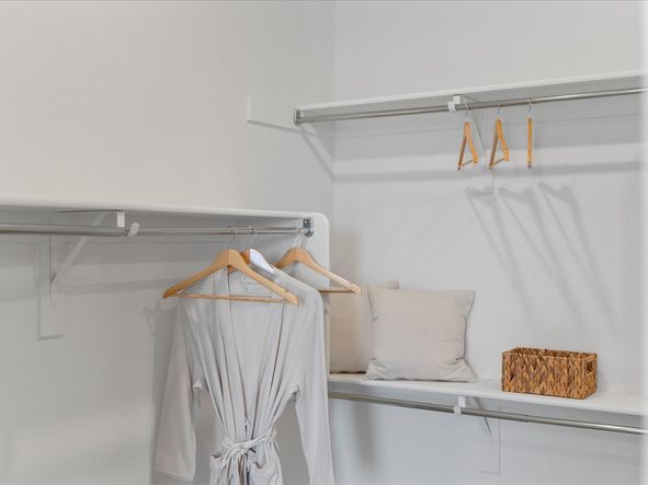 Primary Walk-In Closet in the Lark Floorplan at Mesquite Mountain Ranch