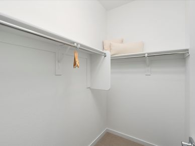 Primary Walk-In Closet in the Lark Floorplan at Mesquite Mountain Ranch