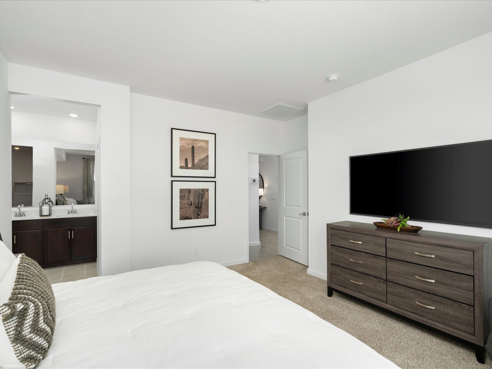 Bedroom in Cedar Floorplan at Silva Farms