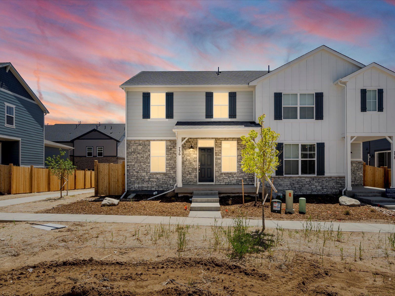 The Breckenridge - Horizon Uptown: The Mountain Collection: Aurora, Colorado - Meritage Homes