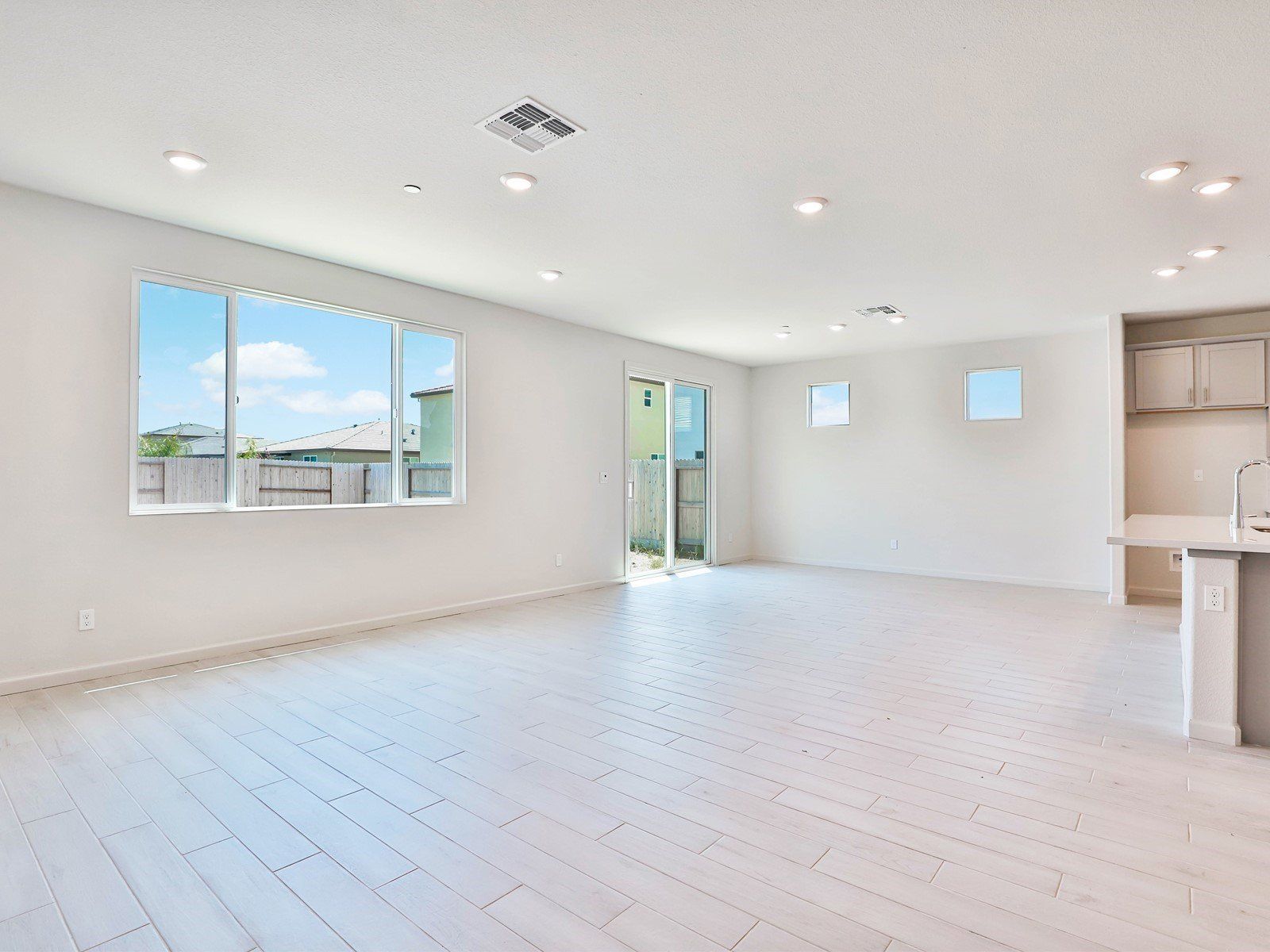 Residence 1 dining room at a nearby Meritage community.