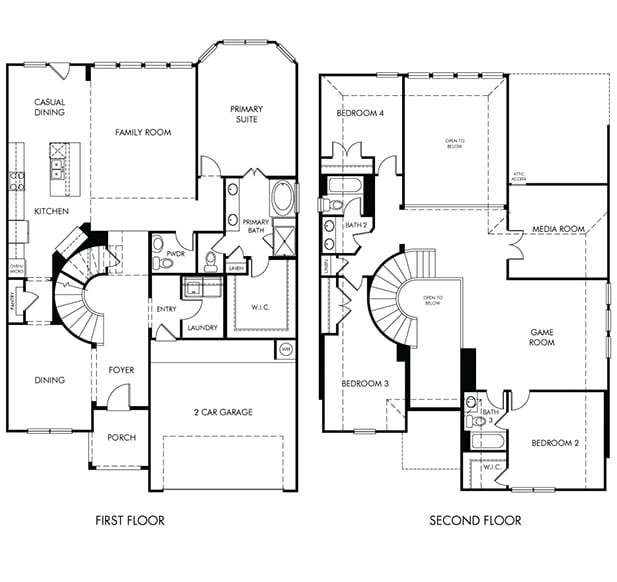 The Cedar (L412) floor plan