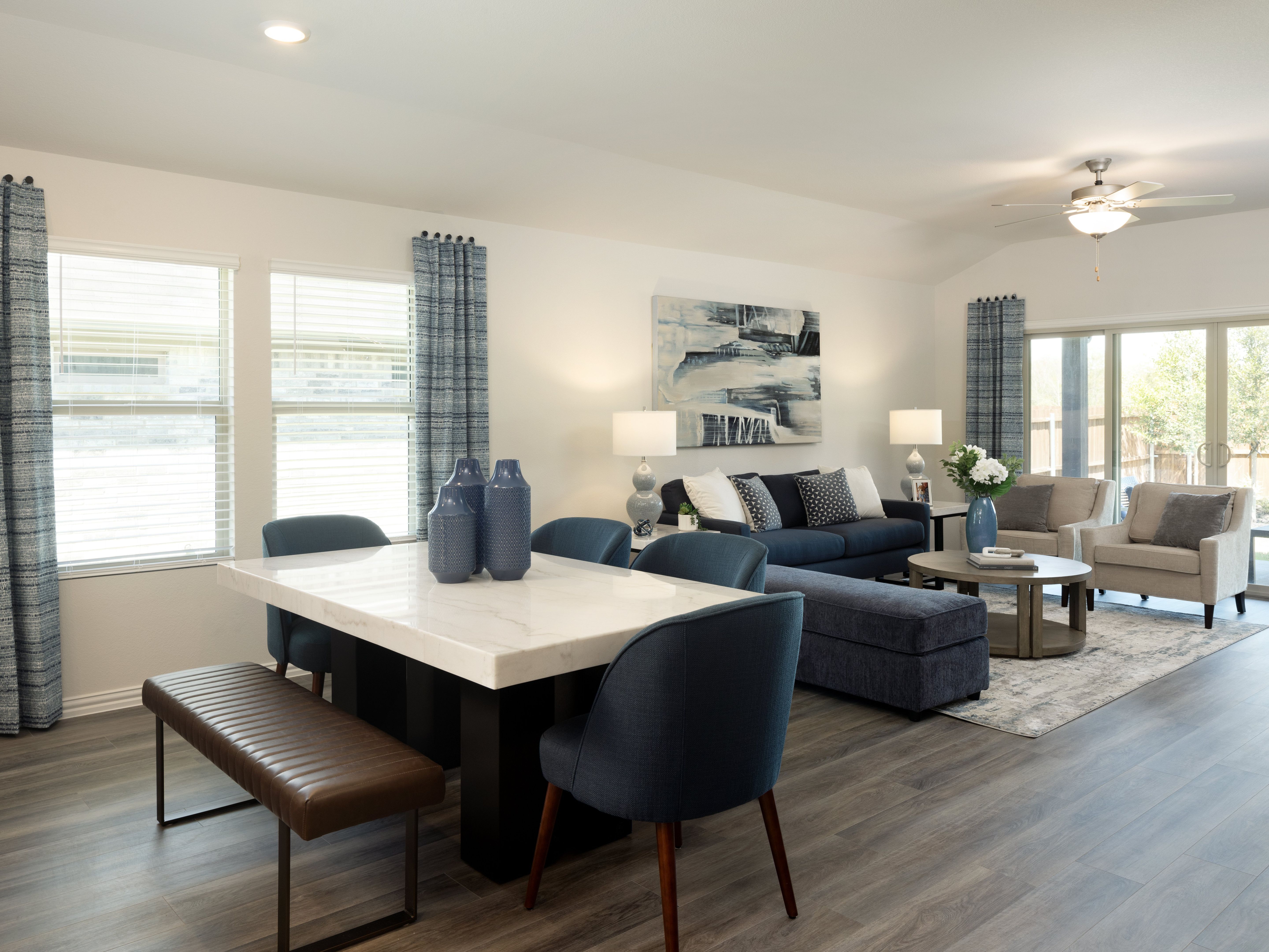 Enjoy entertaining with the open floorplan of the Oleander