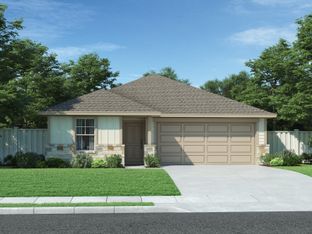 The Briscoe (820) - Eastern Wells: Jarrell, Texas - Meritage Homes