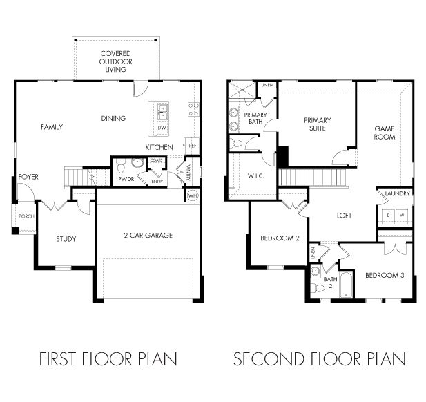The Channing (850) floor plan