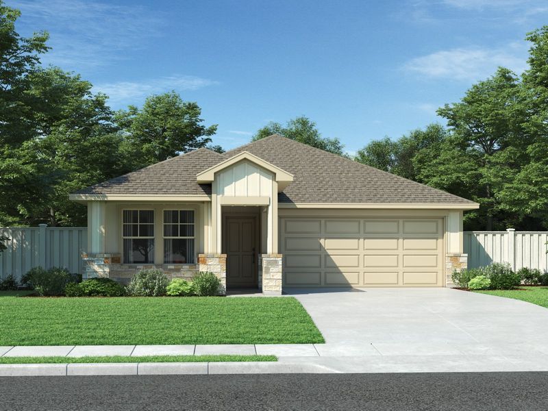 The Burnett (825) floor plan