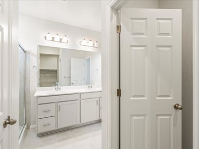The Byers floorplan interior image taken at a Meritage Homes community in Commerce City, CO.