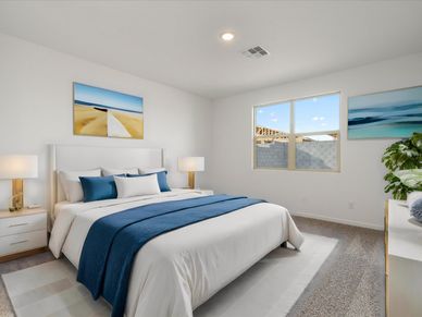 Primary Bedroom Rendering of Onyx Floorplan