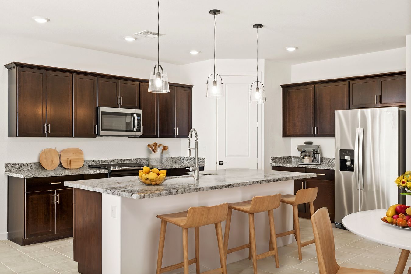 Virtual staging of the Sawyer floorplan at Rancho Mirage