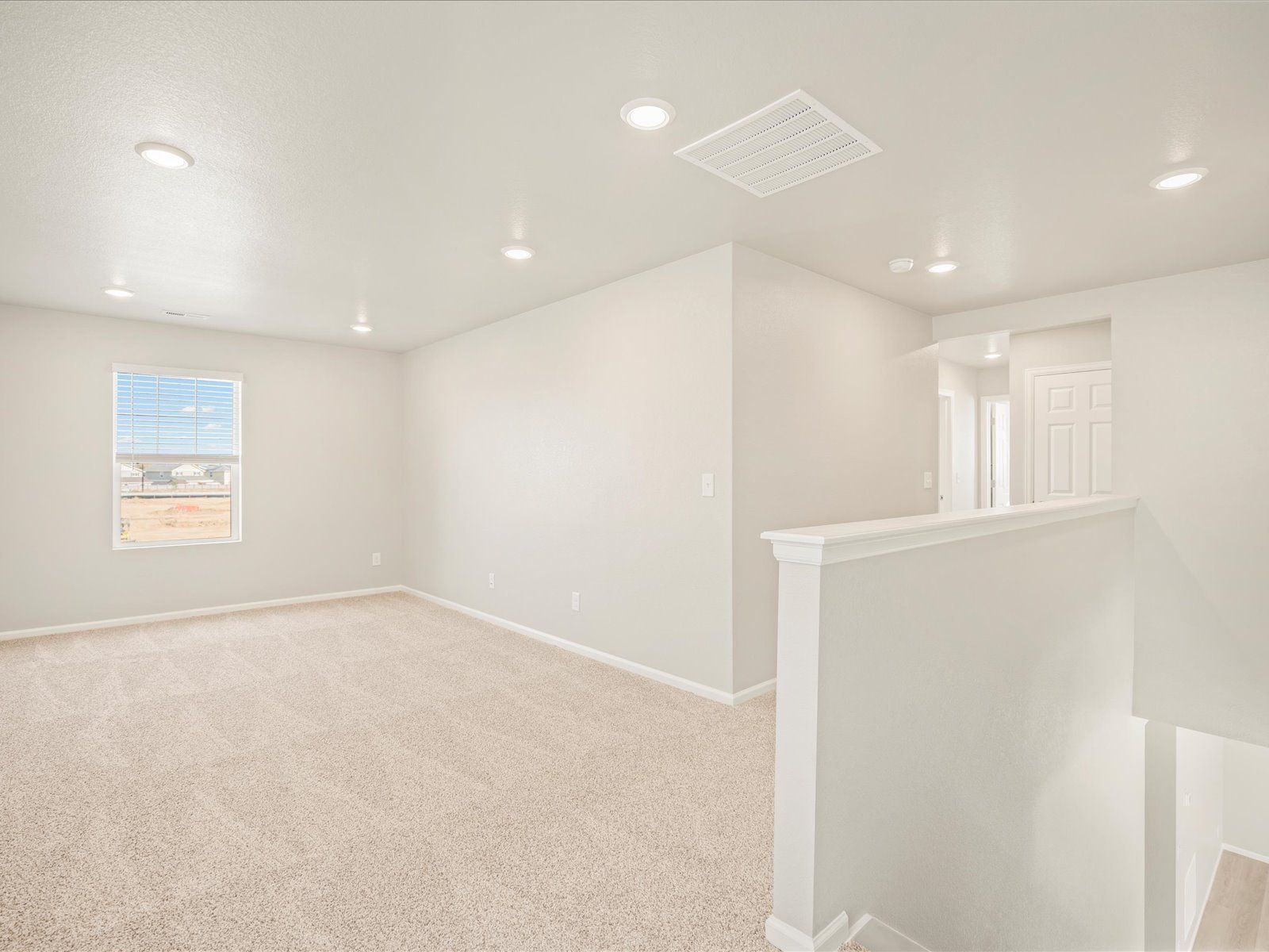 The Bergamot floorplan interior image taken at a Meritage Homes community in Brighton, CO.