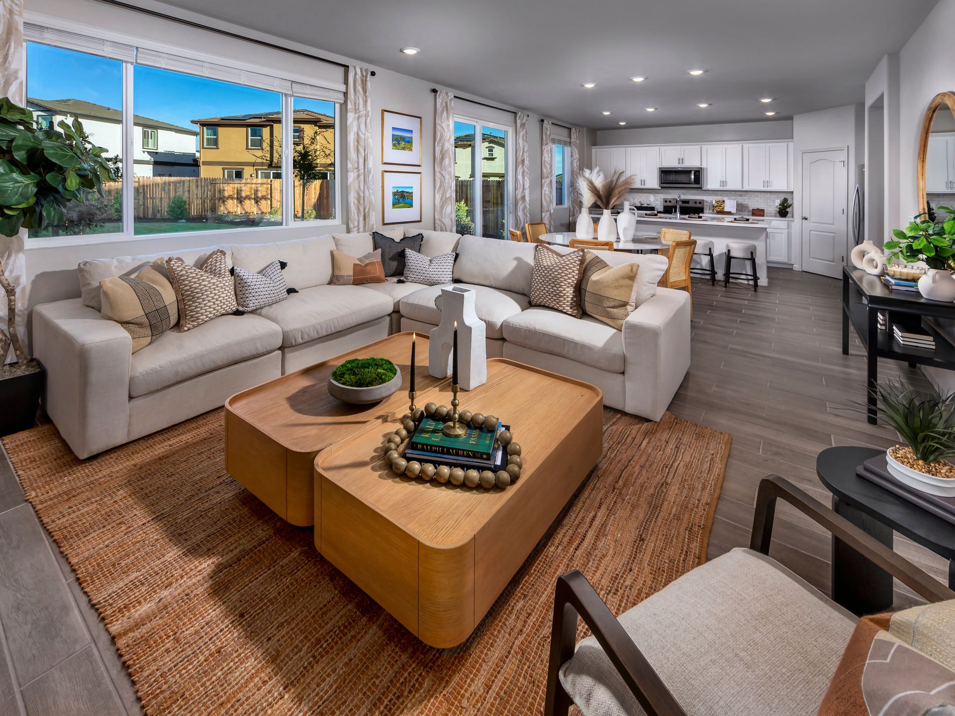 Modeled Residence 2 at a previous Meritage community in California