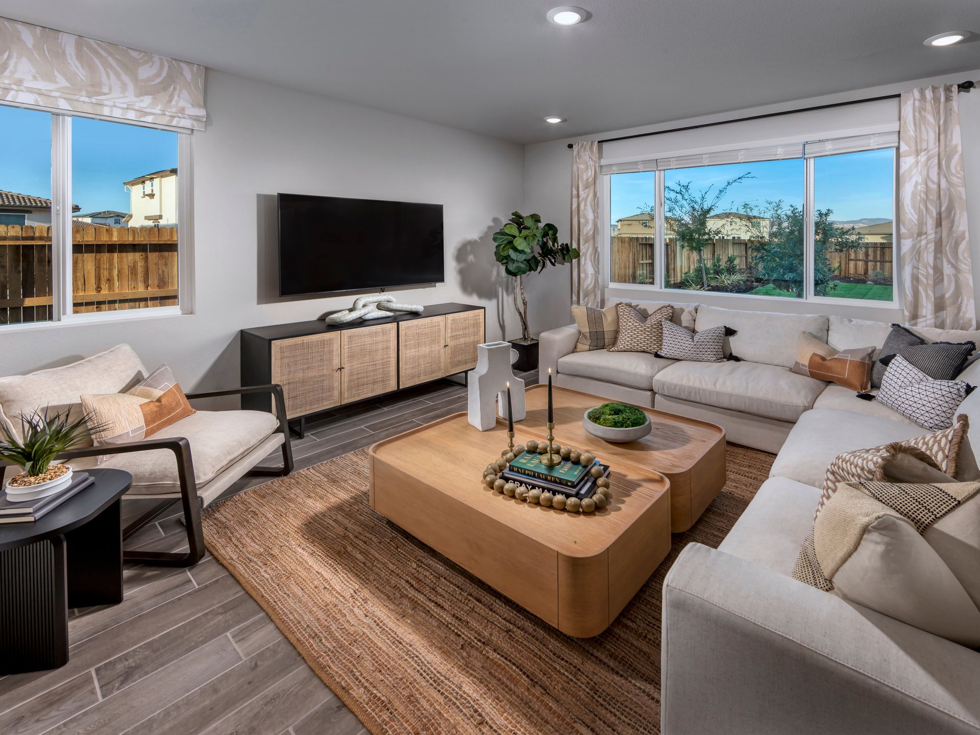 Modeled Residence 2 at a previous Meritage community in California