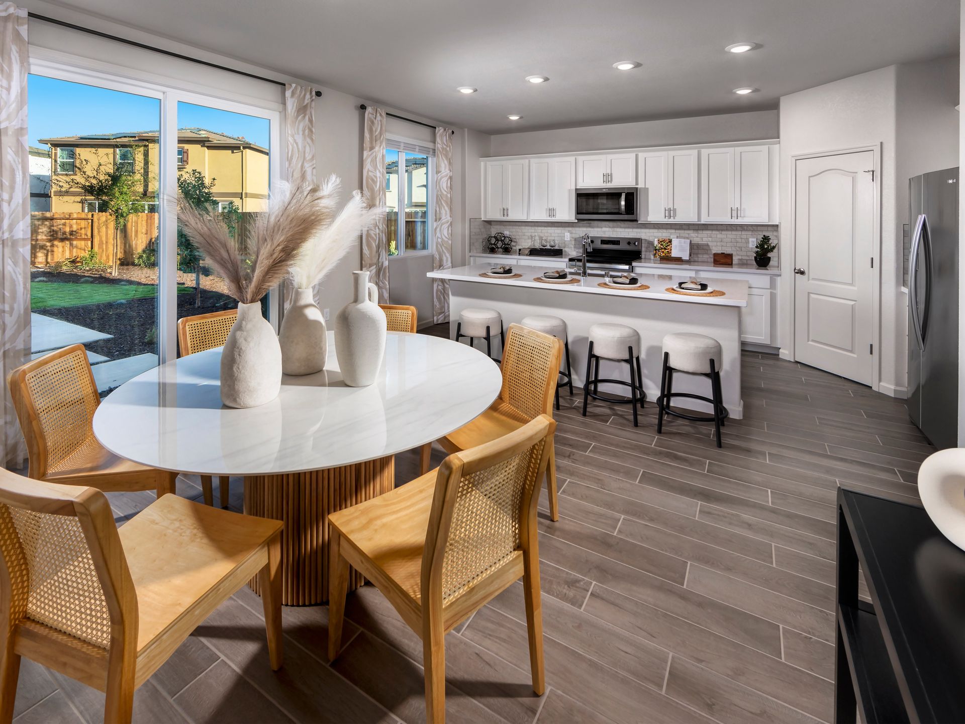 Modeled Residence 2 at a previous Meritage community in California