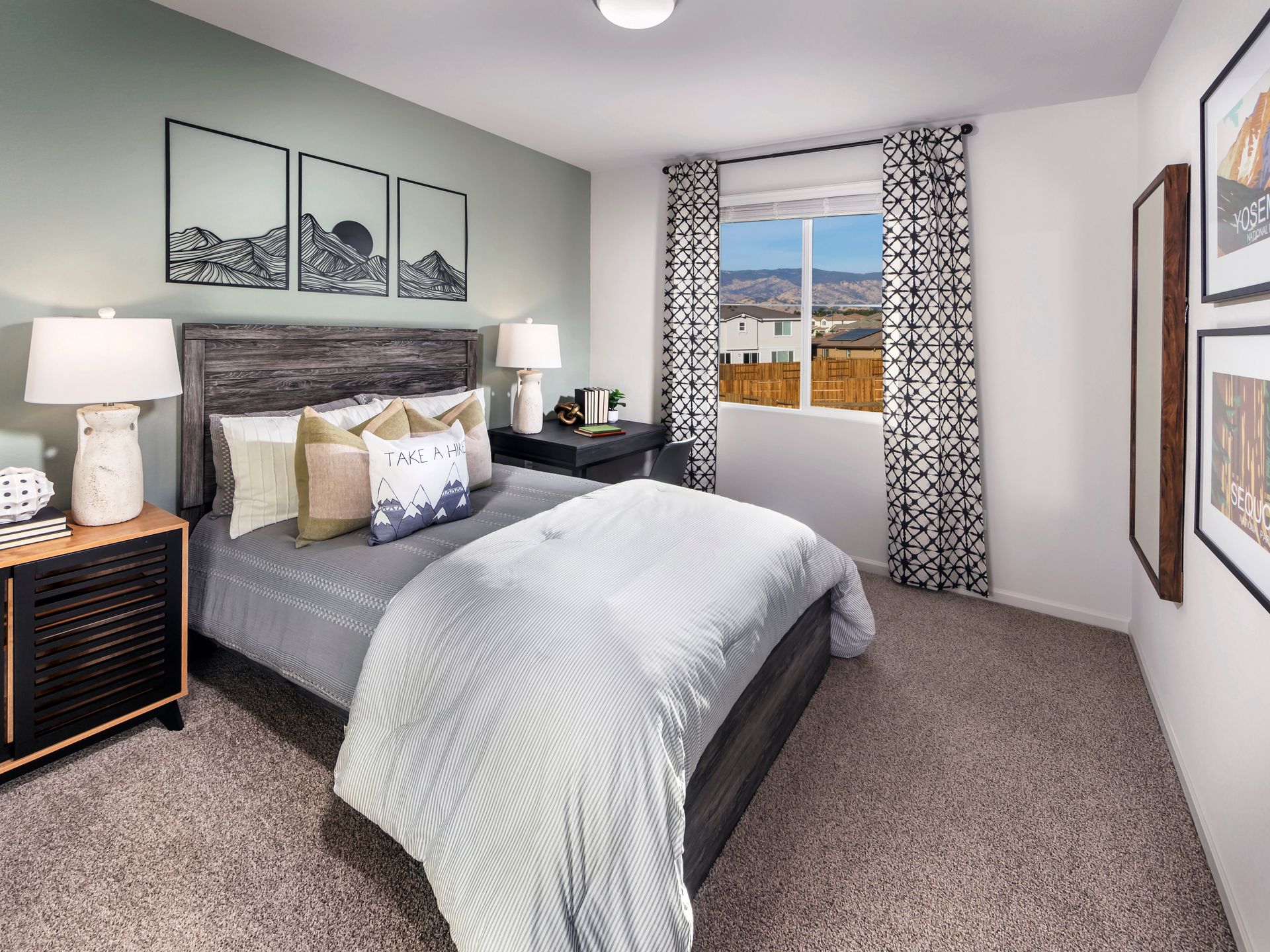 Modeled Residence 2 at a previous Meritage community in California