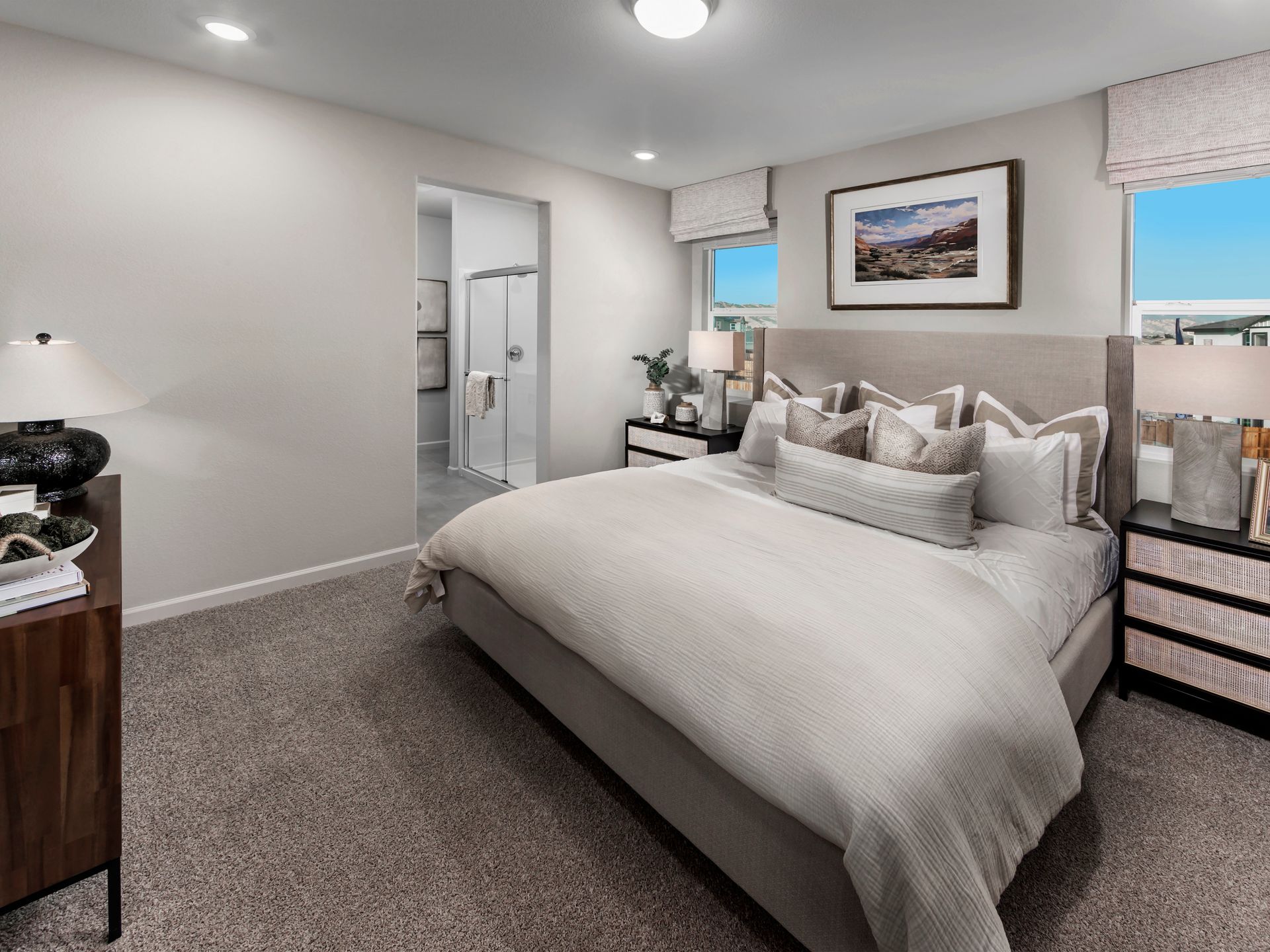 Modeled Residence 2 at a previous Meritage community in California