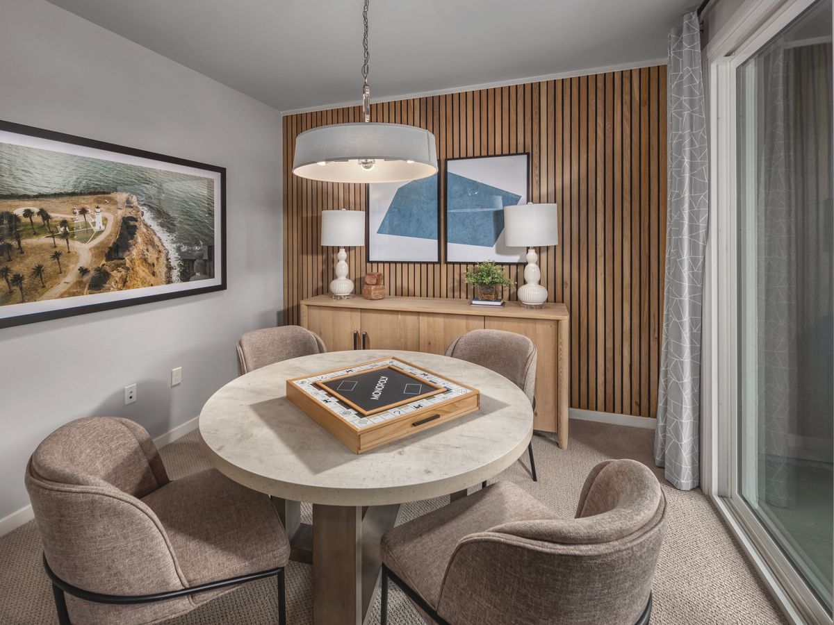 Flex room in the 2135 floorplan at a Meritage Homes community in San Pedro, CA.
