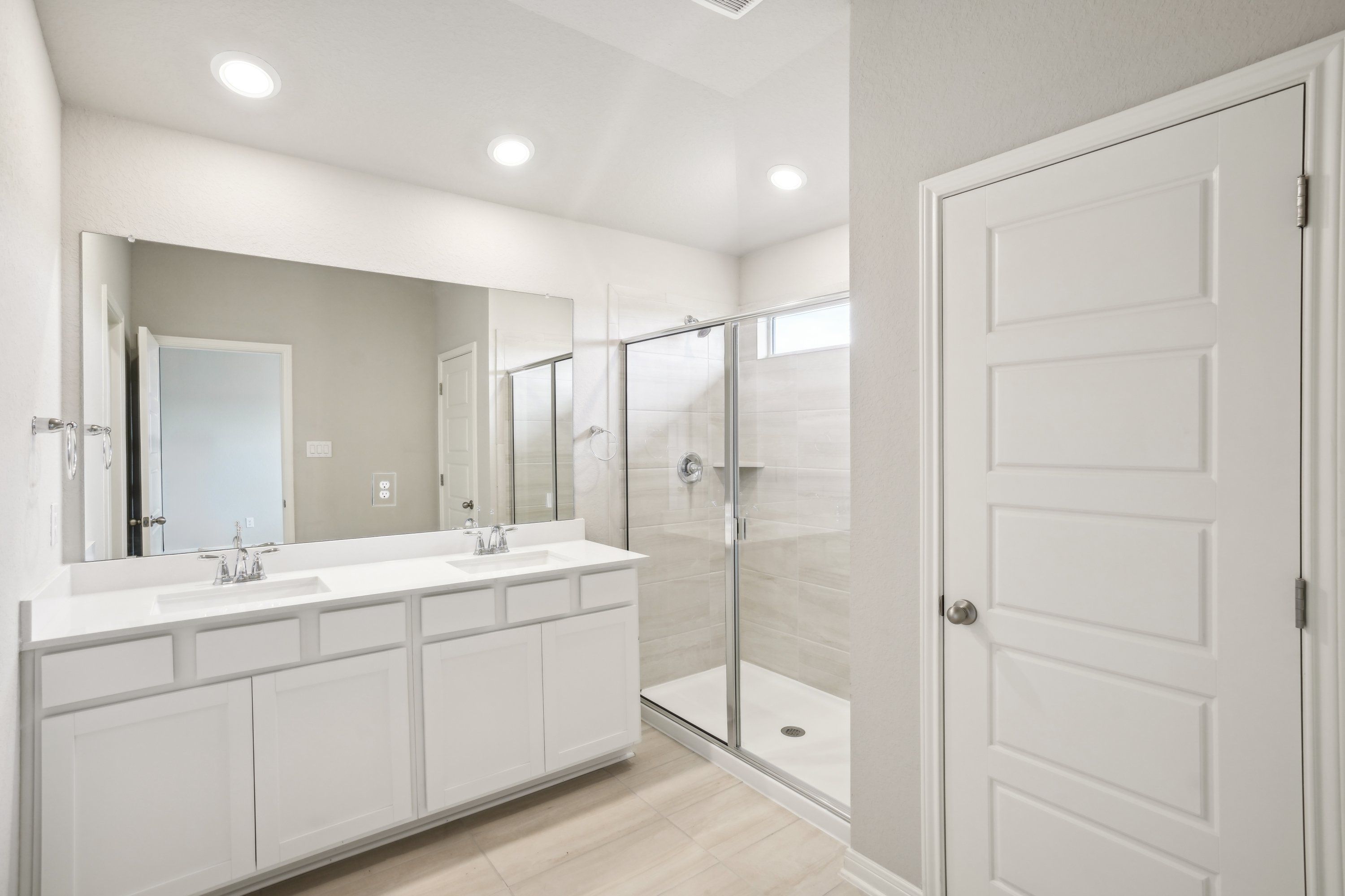 Primary suite in the Oleander floorplan at a Meritage Homes community.