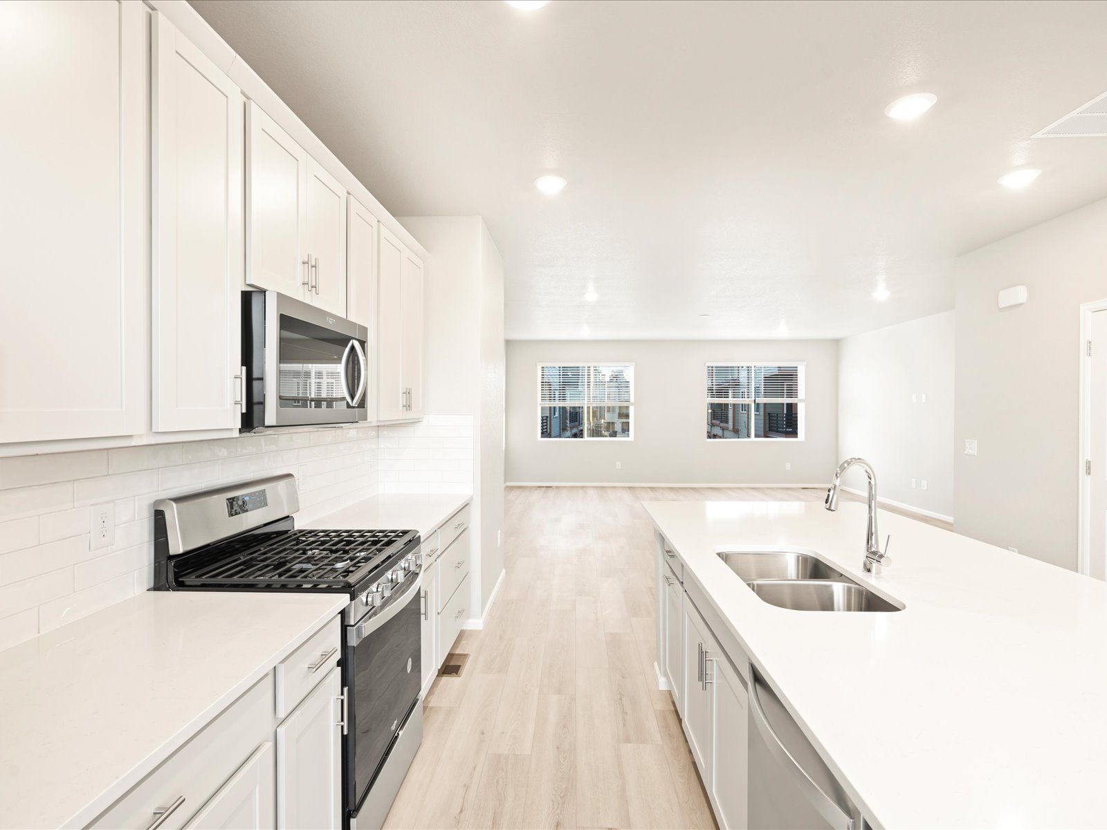 The Cameron floorplan interior image taken at a Meritage Homes community in Broomfield, CO.