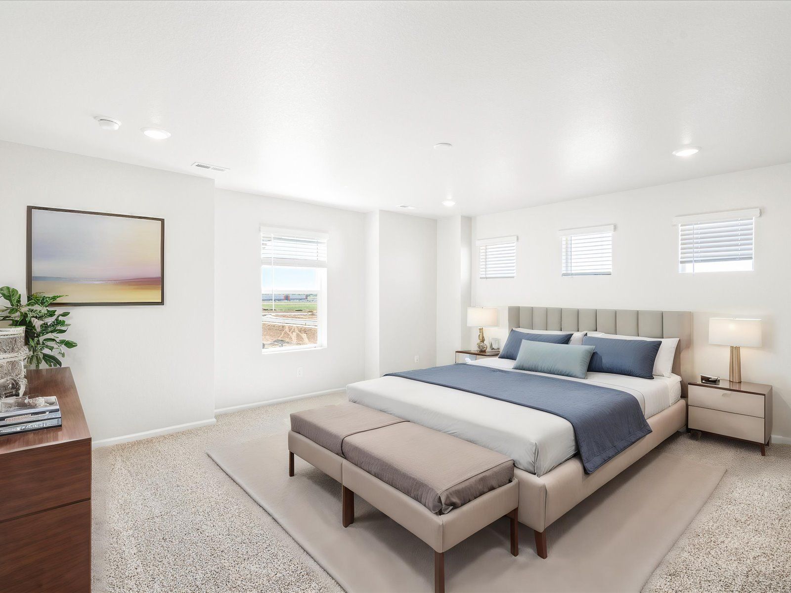 Snowberry floorplan at Ridgeline Vista a Meritage Homes community in Brighton, CO.