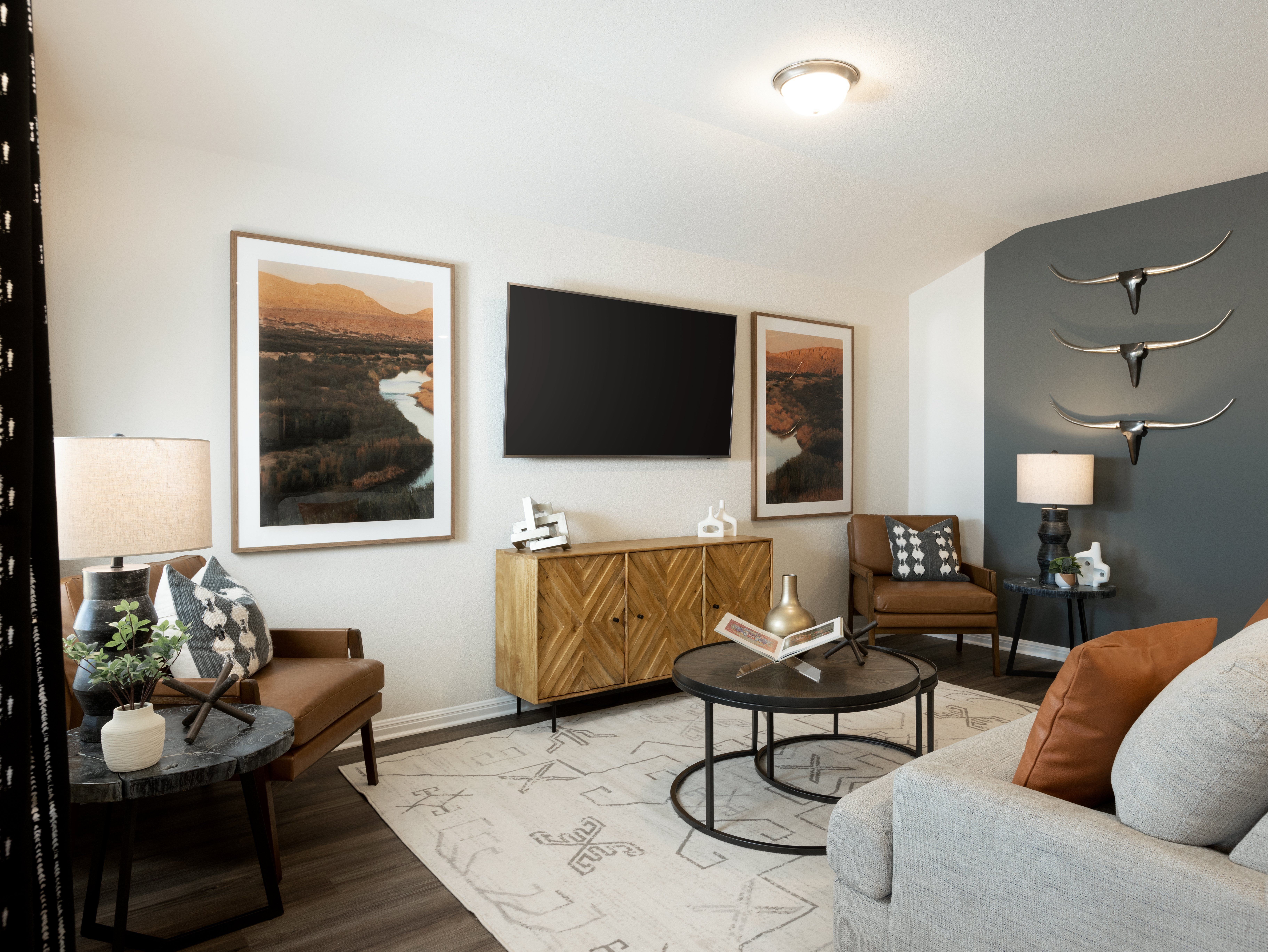 The Callaghan (830) - Eastern Wells: Jarrell, Texas - Meritage Homes