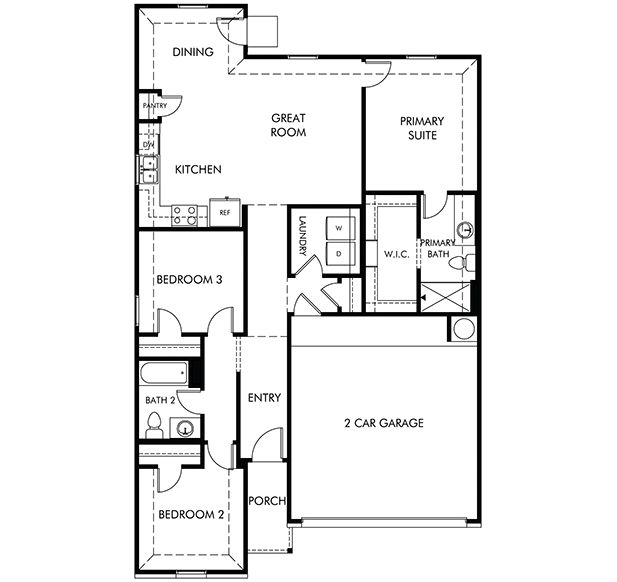 The Spade (802) floor plan