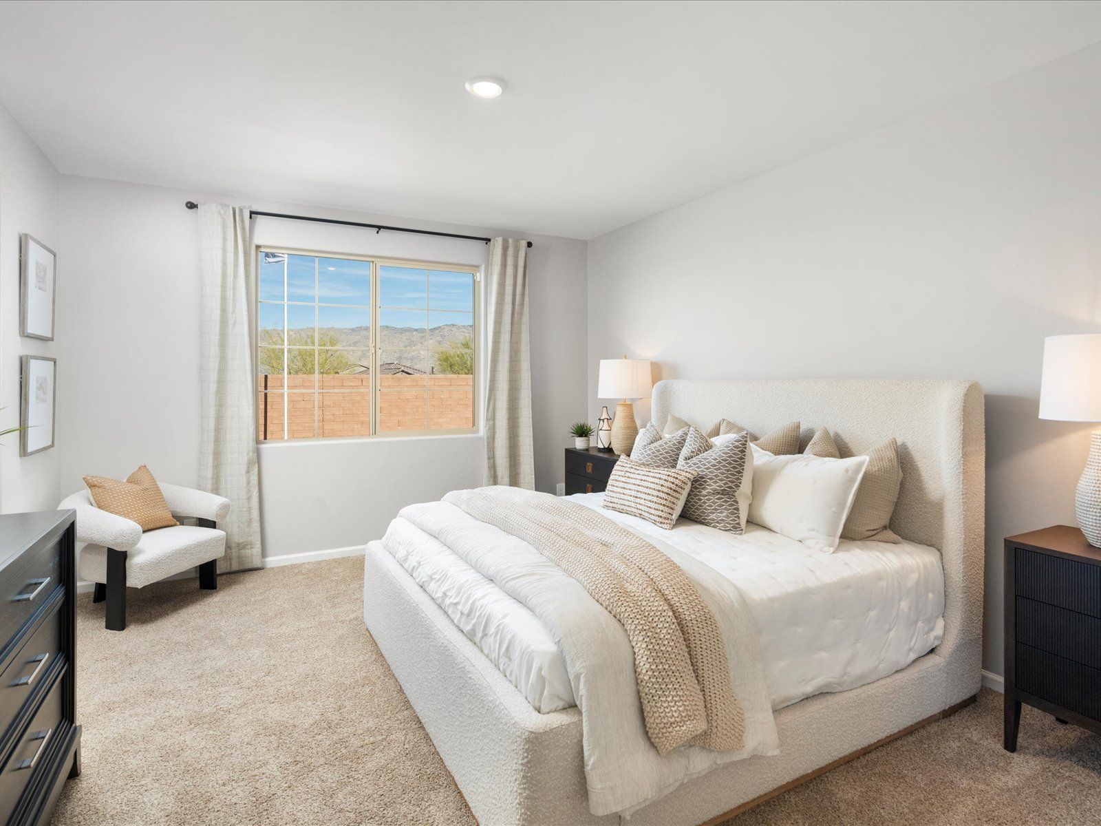 Retreat to your private primary suite at the end of the day.