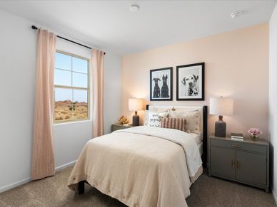 The third bedroom in the 2110 floorplan.