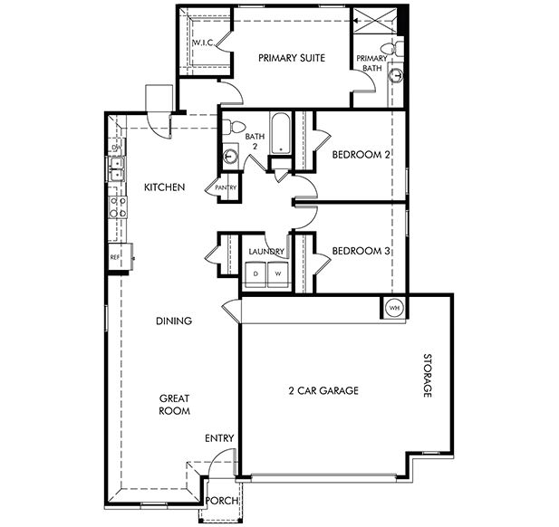 The Swenson (803) floor plan
