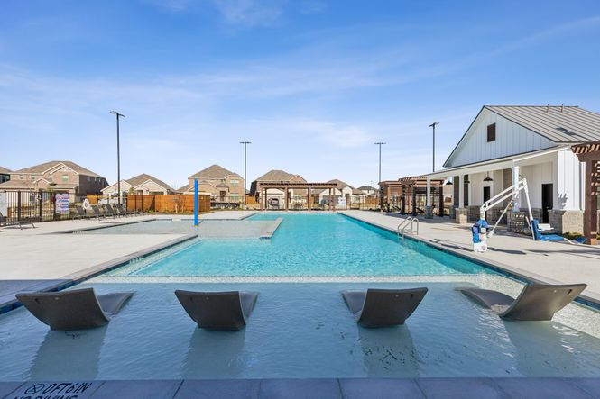 Enjoy the resort-style pool on the hot summer days