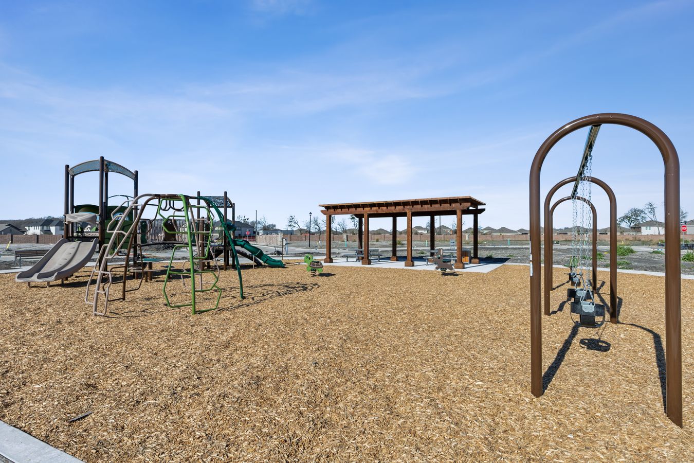The playground at Trails of Lavon.