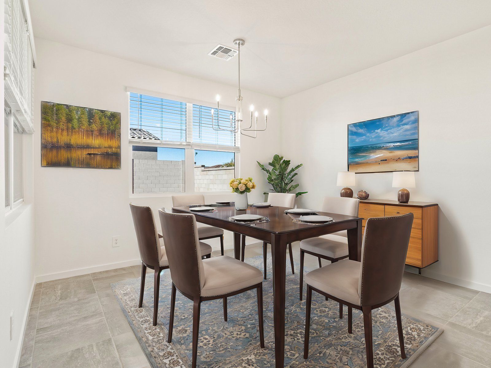 Dining Room Rendering of Onyx Floorplan