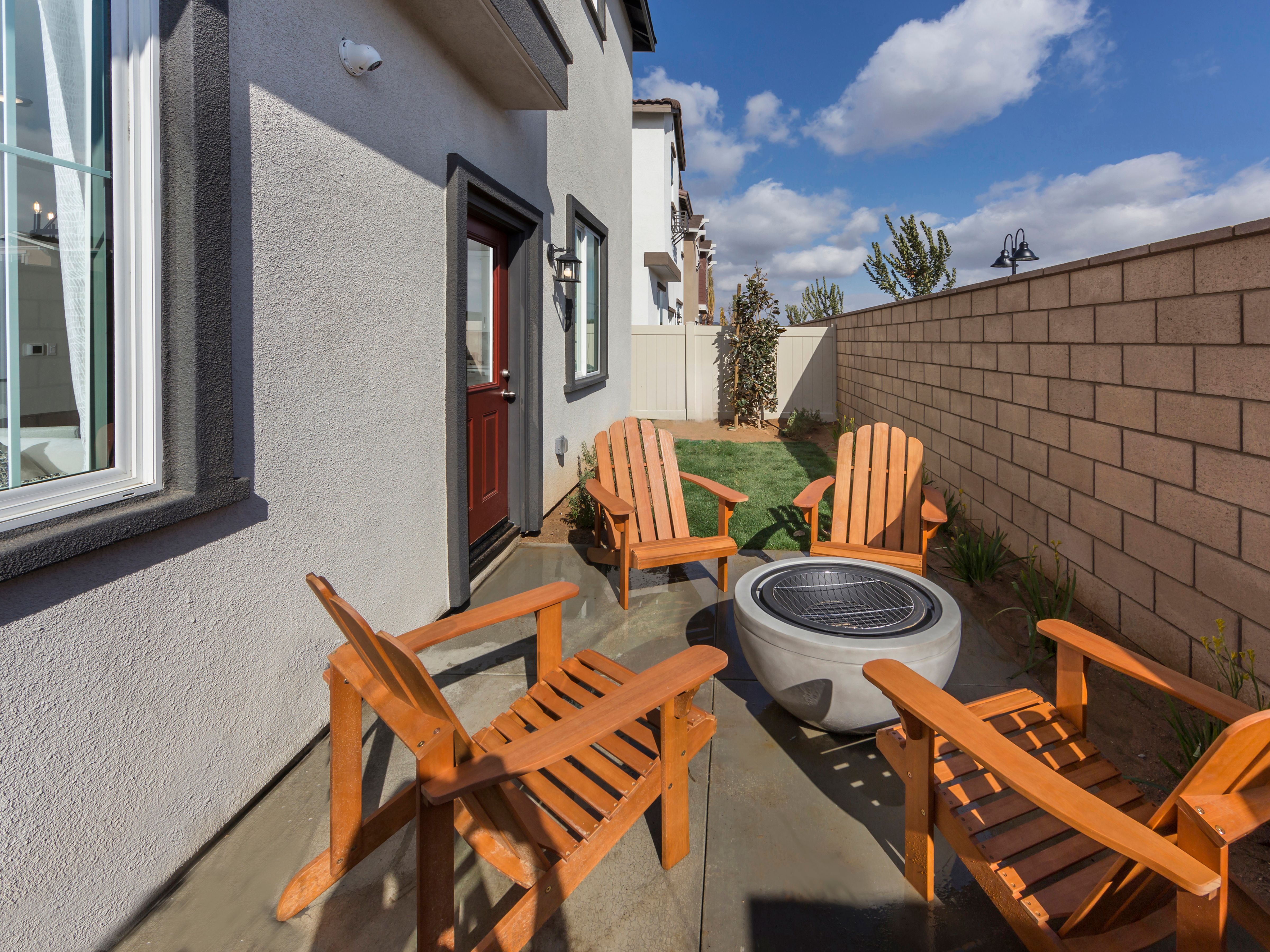 Each Prado home features fully landscaped backyards, ready for you to enjoy.