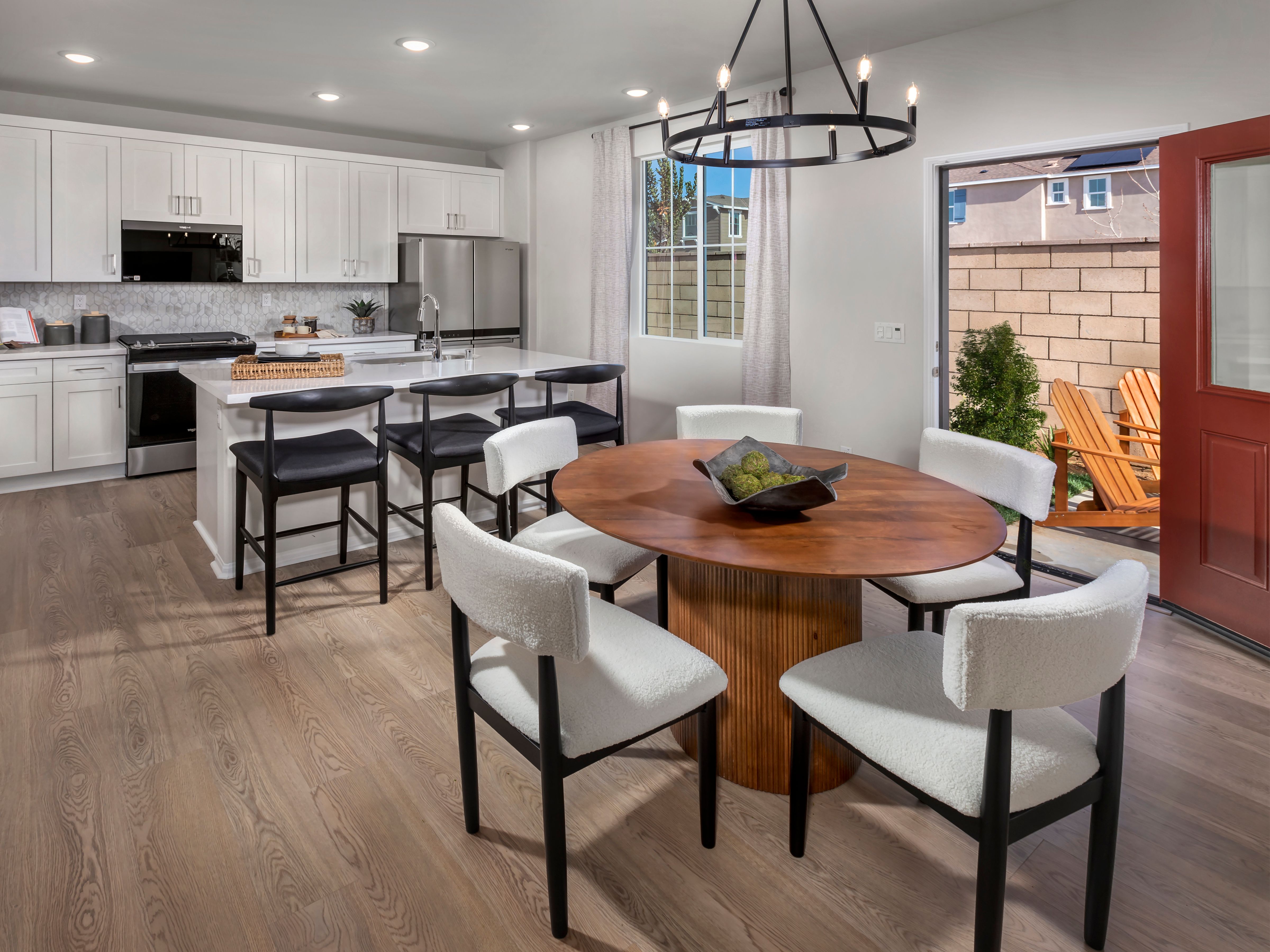 The open-concept floorplans are designed for effortless gathering and connection.