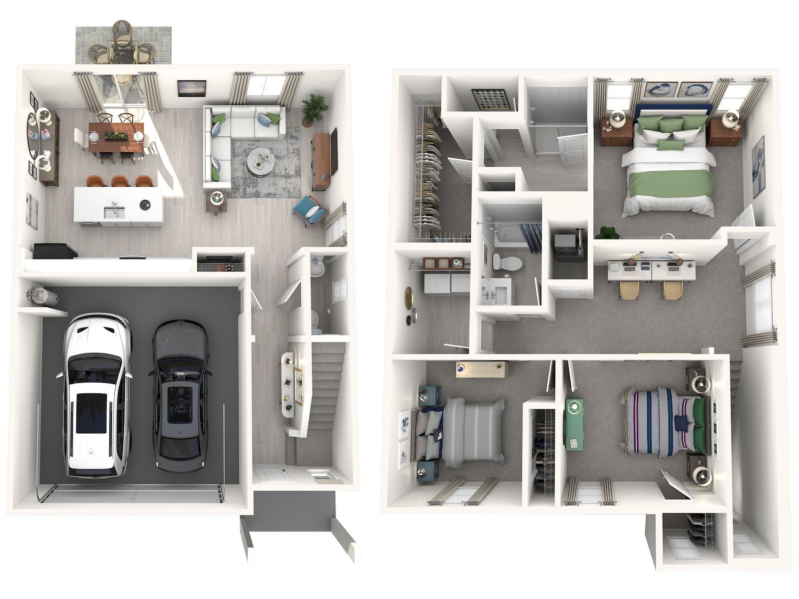 Overview of the Cyrus floorplan