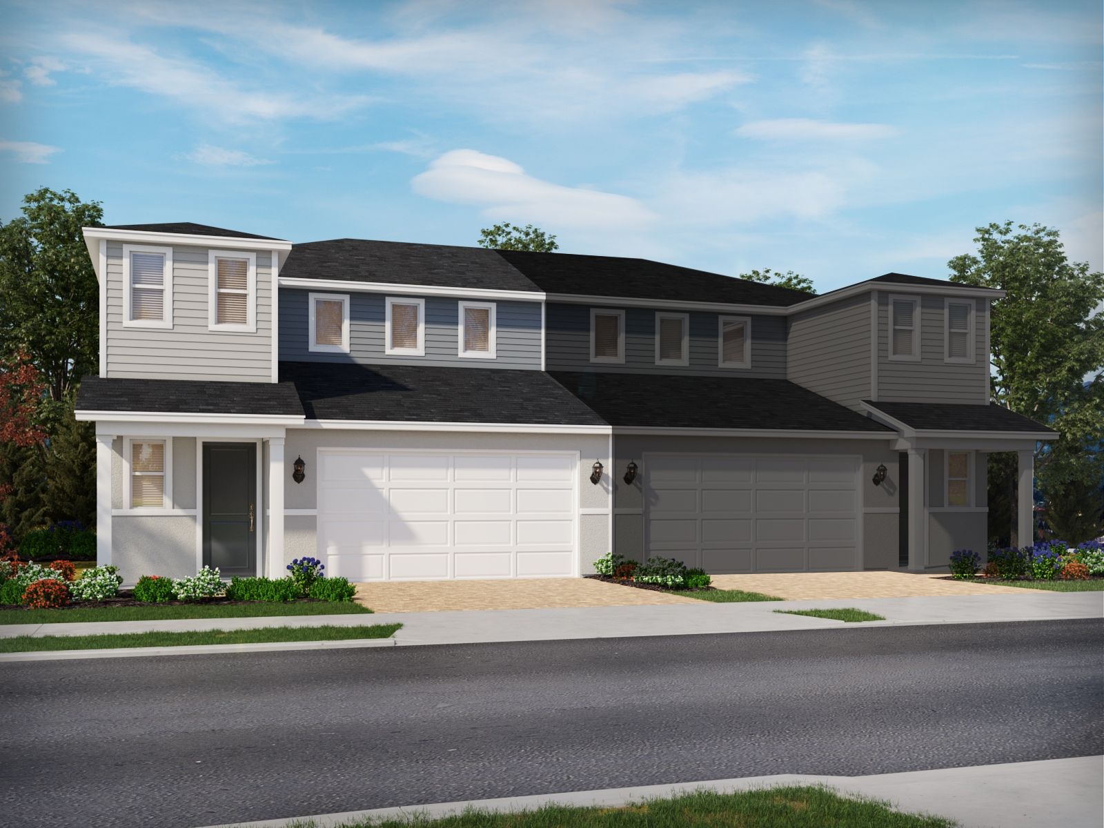 Elevation A for the Dorian floorplan
