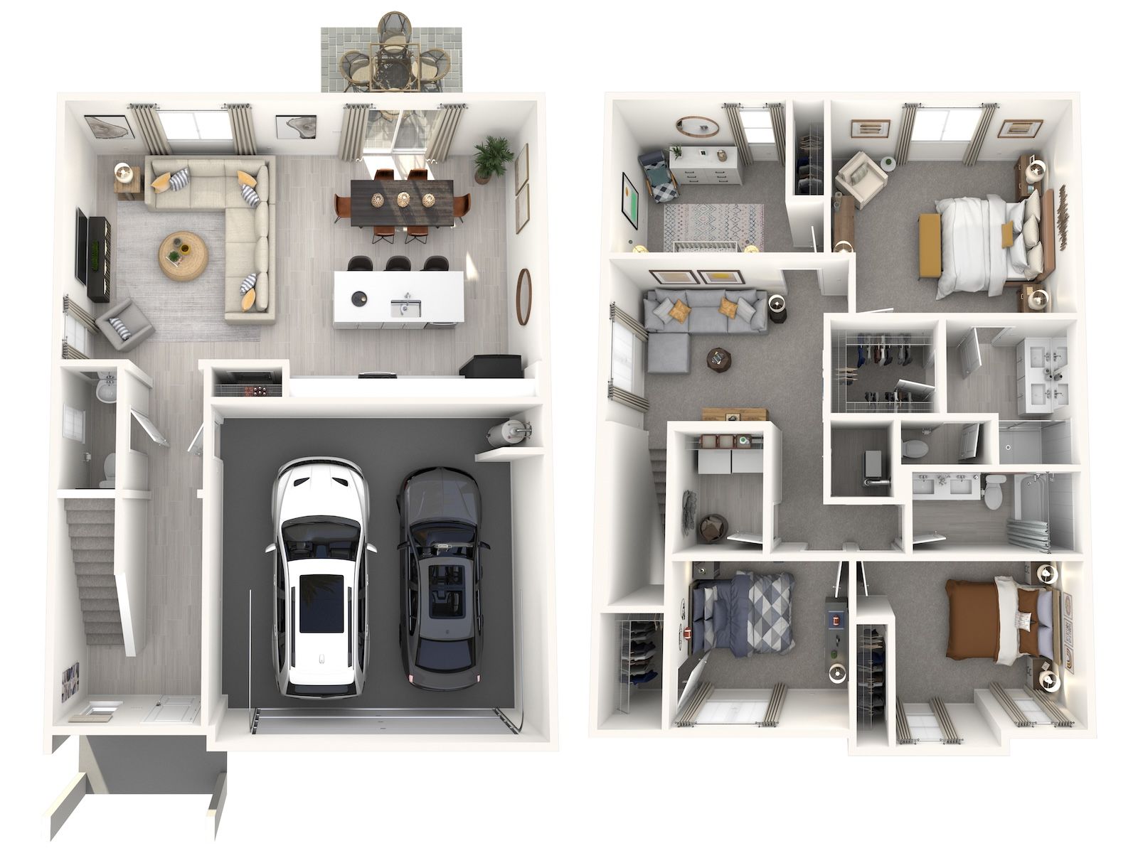 Overview of the Adessa floorplan