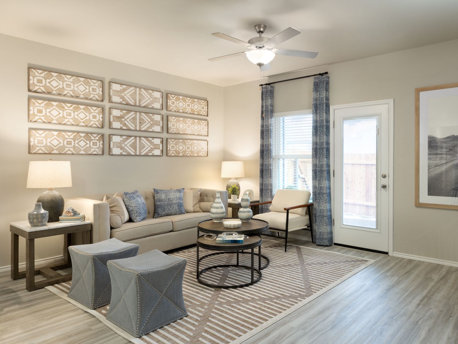 Spend some downtime in the spacious living room.