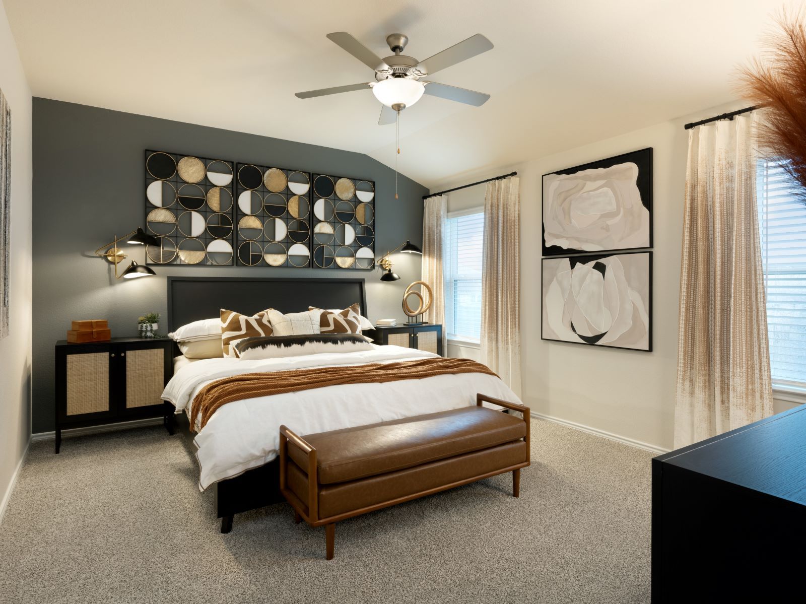 Make the primary bedroom your private suite.