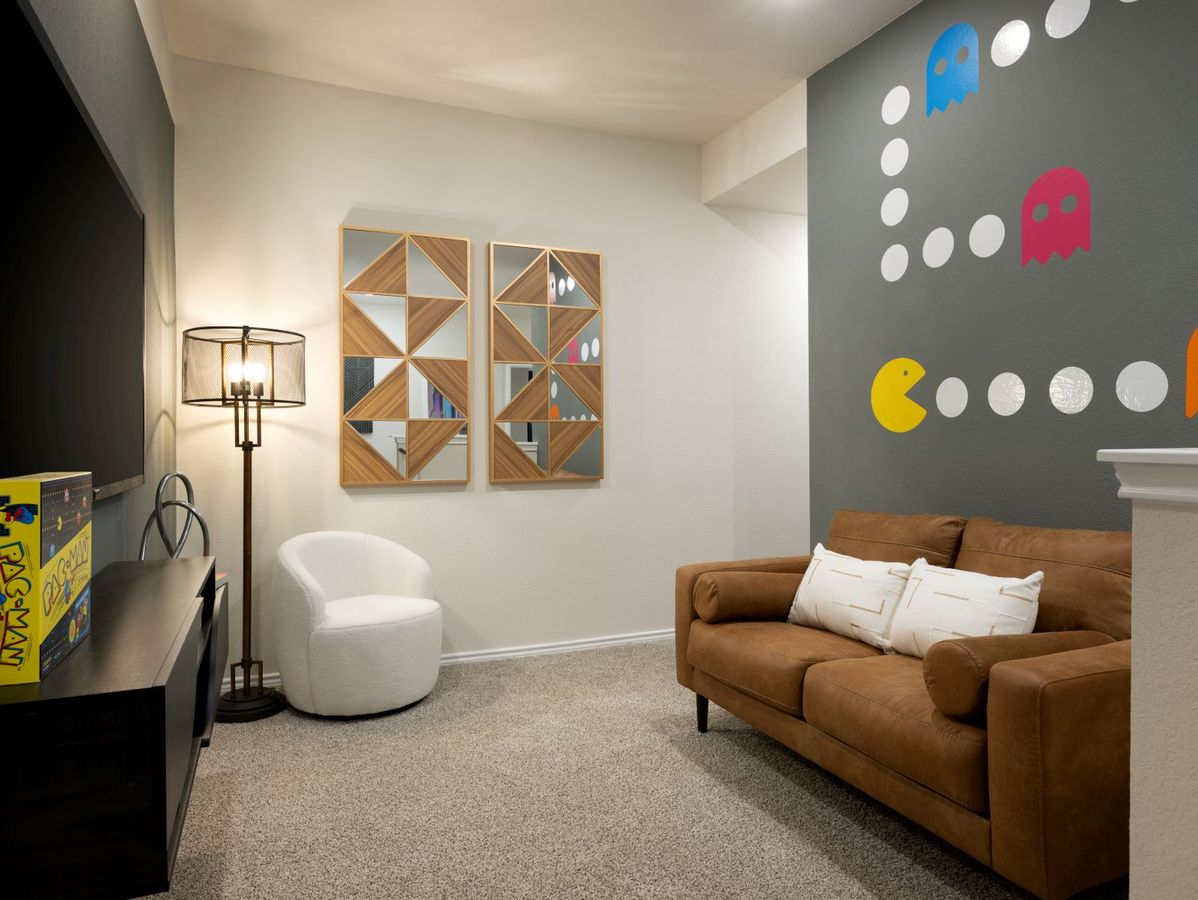 Use the loft space as a media room, workout room, or whatever you'd like.