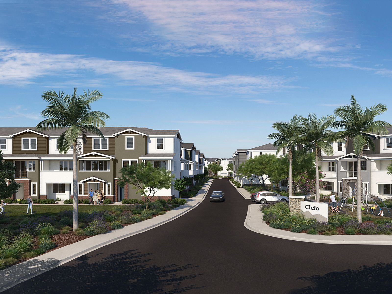 Introducing a community of stylish townhomes in San Marcos, CA.
