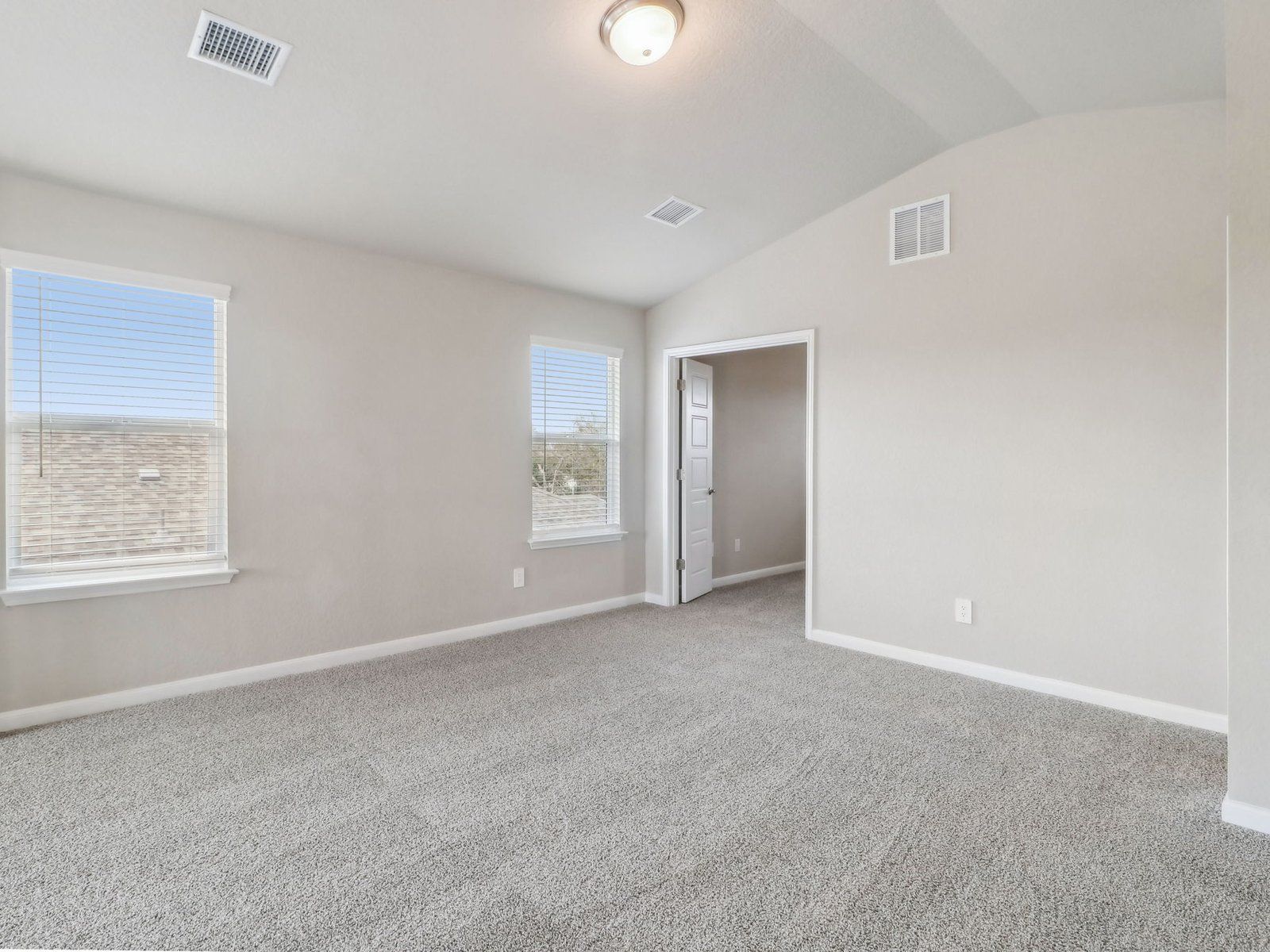 Second floor landing in the Medina floorplan at a Meritage Homes community.