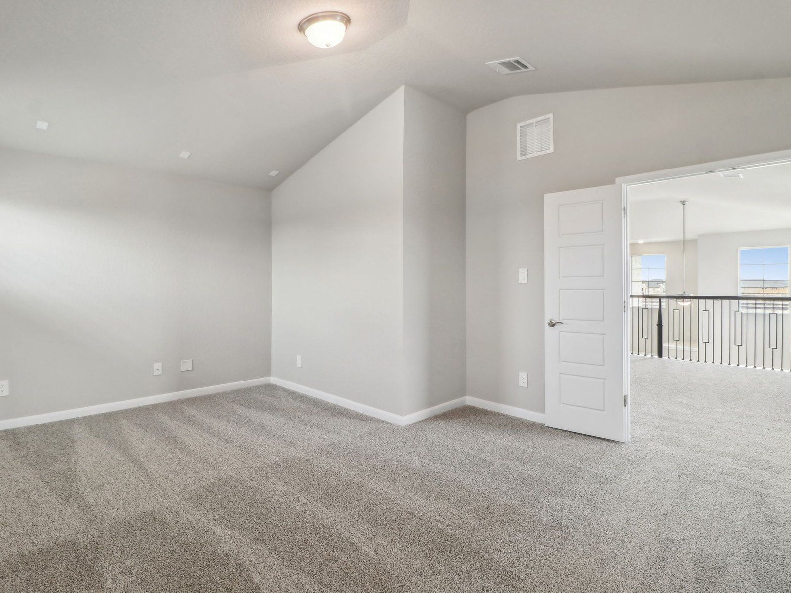 Game room in the Medina floorplan at a Meritage Homes community.
