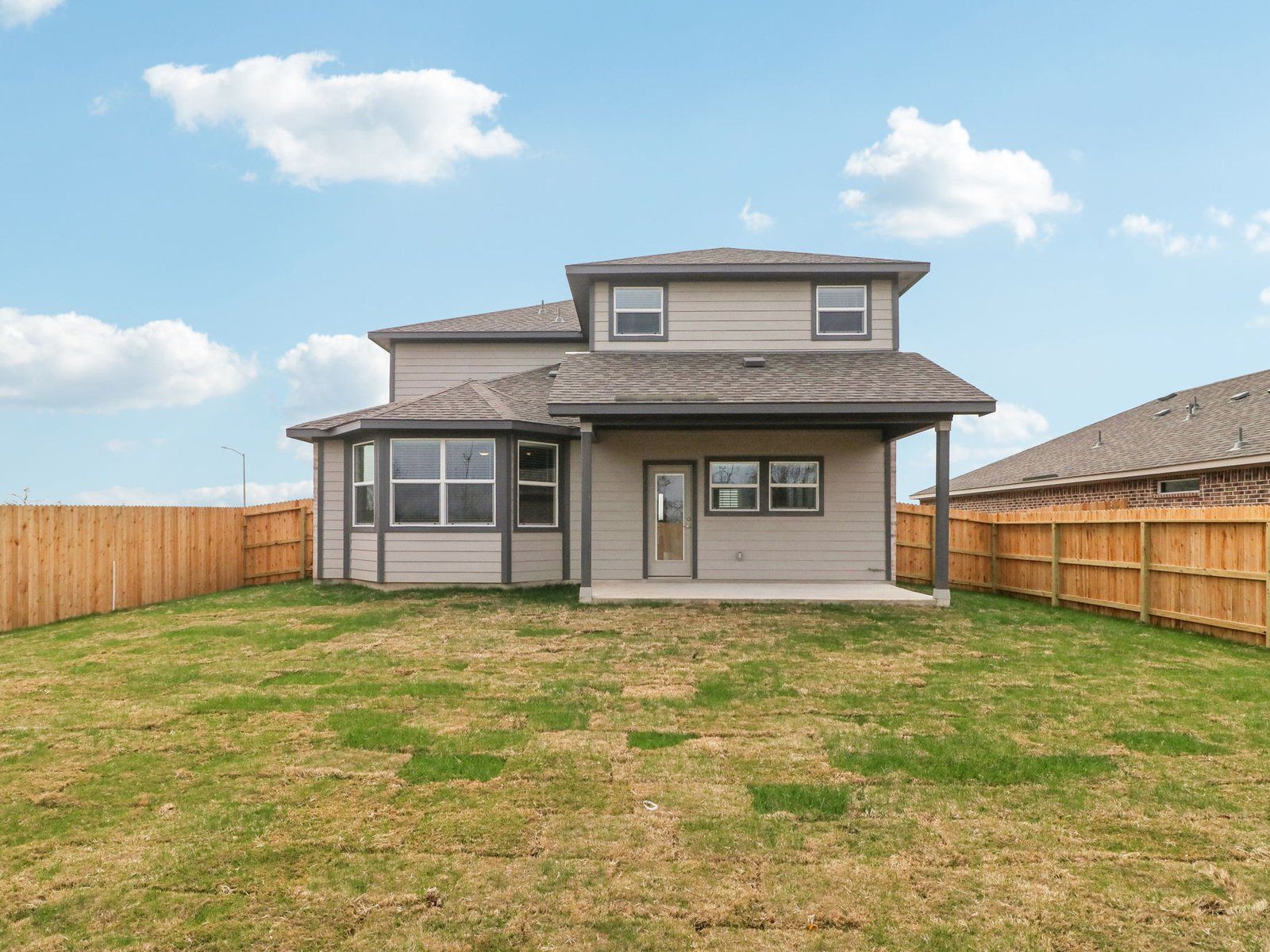 Back exterior of the Medina floorplan at a Meritage Homes community.